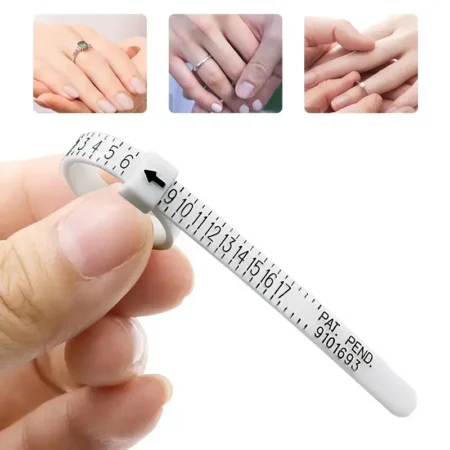 Ring Sizer Measuring Set Reusable Finger Belt Size